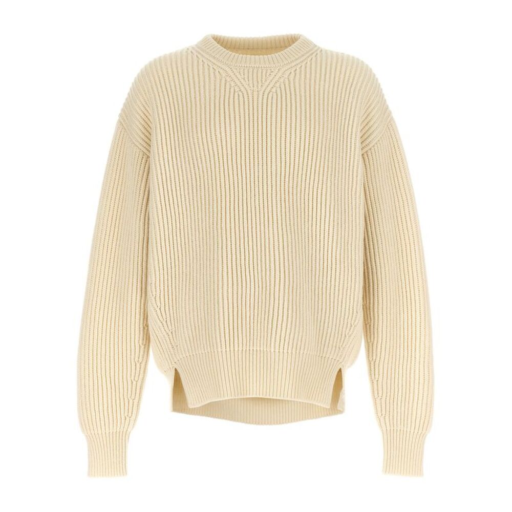Jil Sander White Wool Men's Cardigan